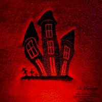 Stickdateien 3x Halloween 10x10cm (Baum & Haus) und 13x11cm (Kürbis) Bild 4