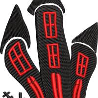 Stickdateien 3x Halloween 10x10cm (Baum & Haus) und 13x11cm (Kürbis) Bild 5