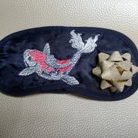 Koi Fisch Stickdatei 12-14x18cm – Japanisches Muster für Stickmaschine | Detaillierte Karpfen Stickerei Bild 6