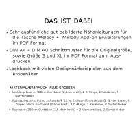 Bundle: Melody Add-on + Umhängetasche Melody Nähanleitung Bild 3