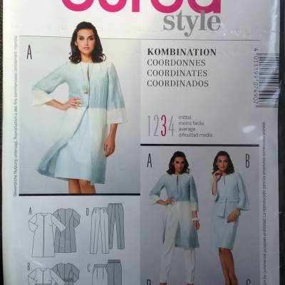 Burda Style 7490, Jacke, Mantel, Hose, Rock, Gr. 34 - 46