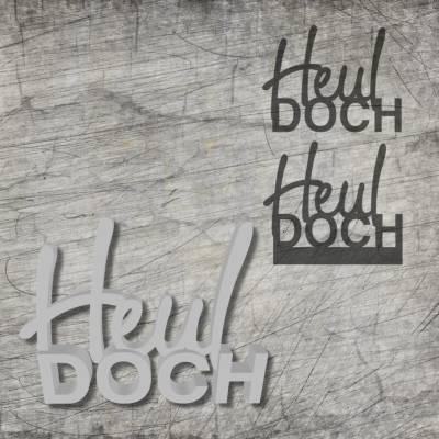 *Heul doch* 3D Druck-, Laser und Plotterdatei in 2 Varianten