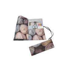 Rollmäppchen und Nadelgarage für deine Strick-oder Häkelnadeln als Aufbewahrung für Stricknadeln (€9.70)