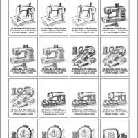 Stickdateien Handarbeitsliebe ab 10x10 Rahmen – 22 Scribble Motive mit Schriftzügen – Doro-Collection Bild 3