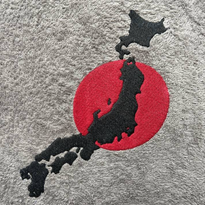 Japan Umrisse Stickdatei 24-26*15-16cm, JEF 20*17cm – Japan Design für Stickmaschine