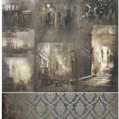 Reispapier, Decoupage, Serviettentechnik, Gothic Stories, A4, R1932