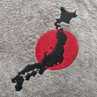 Japan Umrisse Stickdatei 20x26-30cm, 21*40cm EXP – Japan Design für Stickmaschine Bild 1