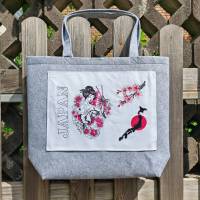 Japan Umrisse Stickdatei 20x26-30cm, 21*40cm EXP – Japan Design für Stickmaschine Bild 10