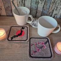 Japan Umrisse Stickdatei 20x26-30cm, 21*40cm EXP – Japan Design für Stickmaschine Bild 5