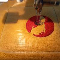 Japan Umrisse Stickdatei 20x26-30cm, 21*40cm EXP – Japan Design für Stickmaschine Bild 6