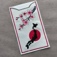 Japan Umrisse Stickdatei 20x26-30cm, 21*40cm EXP – Japan Design für Stickmaschine Bild 8