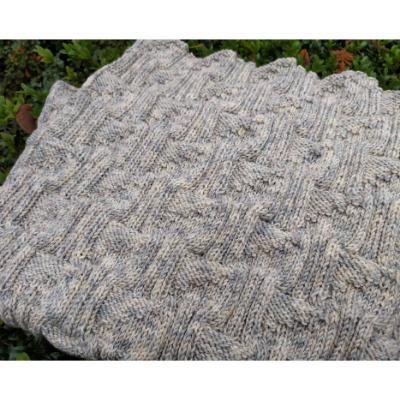 Strickanleitung Decke Baby Marc - für Anfänger und individuell anpassbar