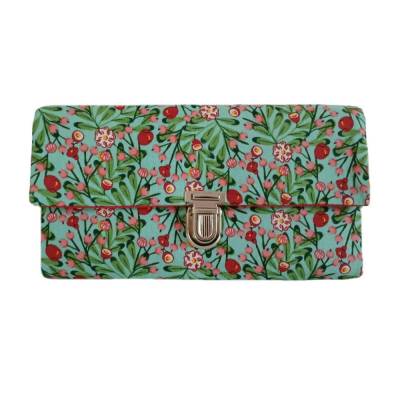 Geldbörse Portemonnaie Beeren & Blumen - Miss Manny Maxi