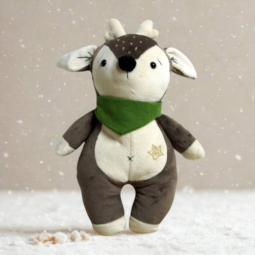 PDF Schnittmuster Rentier Ruben – Nähanleitung Kuscheltier – DIY Weihnachten & Winter