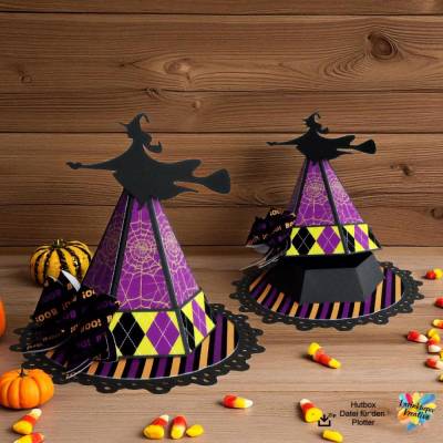 Plotterdatei Hutbox – Vielseitige Geschenkbox Vorlage für Plotter & Handarbeit SVG & DXF