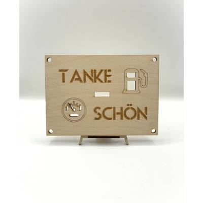 Geldgeschenk aus Holz – Kreative Holzkarte mit Gravur als nachhaltige Geschenkidee