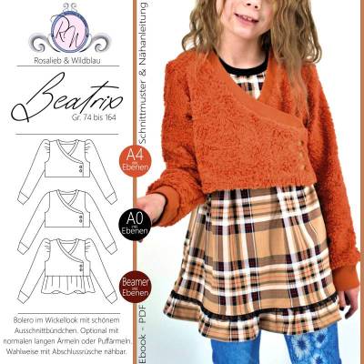 Ebook Beatrix Bolero Gr. 74 bis 164