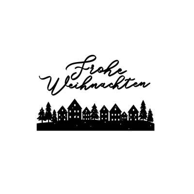 Frohe Weihnachten Tannenbaum PNG SVG Datei - Download Plotterdatei Plotter File - Weihnachten Christmas Xmas - Wald 
