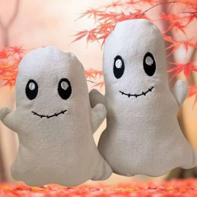 Stickdatei Halloween Geist Set 745 – In the Hoop mit deutscher Anleitung & 6 Größen