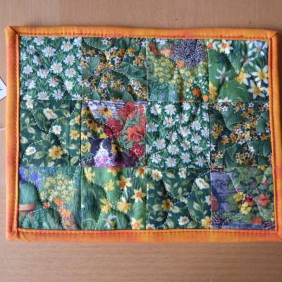 MugRug für den Kaffeepott Tassenteppich Tassenplatz Untersetzer Becherteppich Unterlage Tassenunterlage