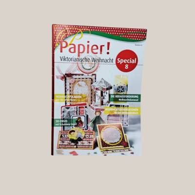 Pergamano Vorlageheft „Papier! Viktorianische Weihnacht Special 8“ 