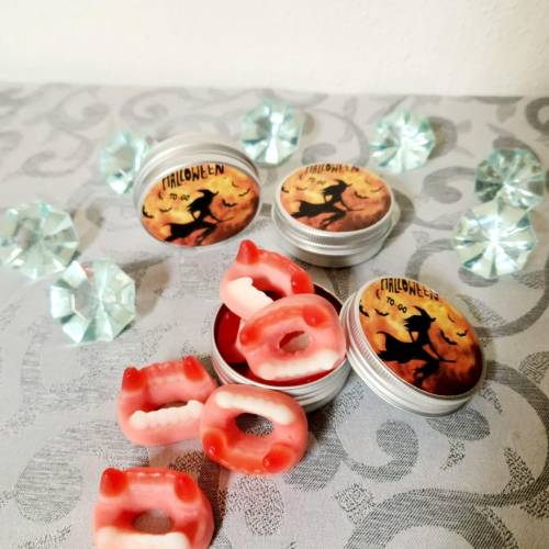 Halloween To Go – Lustiges Gastgeschenk & Mitgebsel mit Fruchtgummi, alkoholfrei