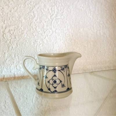 Milchkännchen, ca. 200ml, Marienbad, Strohblume, Ingres Weiss – Porzellan in Top-Zustand