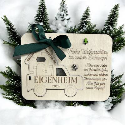 Weihnachtsgeschenk,Einzugsgeschenk Haus oder Wohnung,Geschenk Einzug Kugel,Einweihungsgeschenk Deko,Umzug,Neues Zuhause