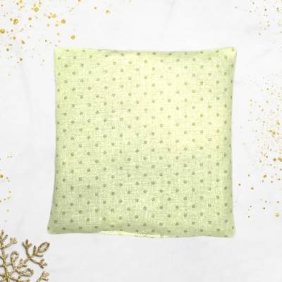 Kuschelkissen Quadrat mit Bio-Kern: Heiz-/Kühlkissen aus Baumwolle, 15 x 15 cm – Bio-Dinkel oder Bio-Kirschkerne