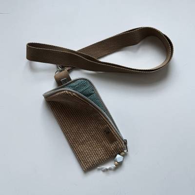Handytasche My Style  aus Breitcord in beige  von zimtblüte