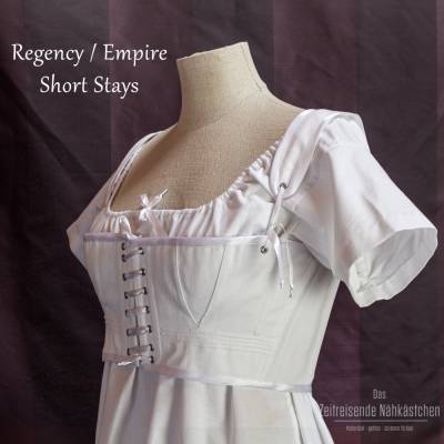 Empire- und Regency-Kurzmieder – Jane Austen Kostüm, Cosplay & historische Outfits
