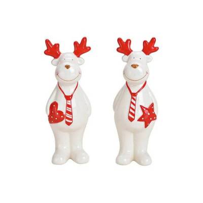 Weihnachten Elch mit Stern und Herz