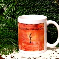 Bezaubernde Keramiktasse zur Vorweihnachtszeit Bild 1