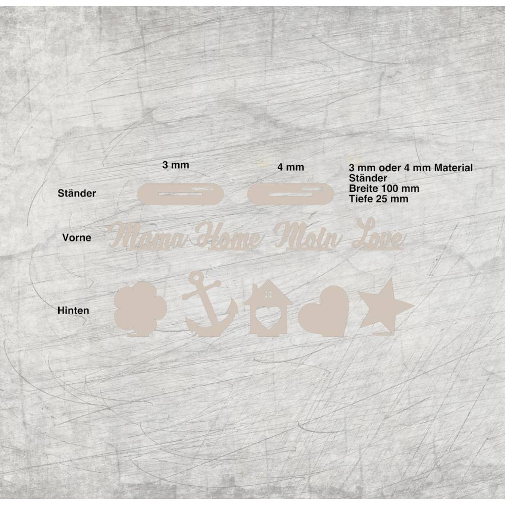 *3&4 mm Aussteller Mix& Match* Laserdatei Bild 1