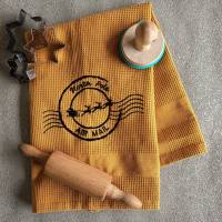 North Pole Poststempel Stickdatei 12-14x18cm – Magische Weihnachts-Stickvorlage mit Rentierschlitten Bild 7