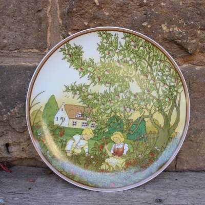 Sammelteller Sommer / Wandteller Heinrich Porzellan / Villeroy & Boch Vintage