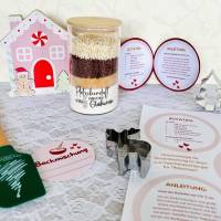 Etikett & Vorlage Zutatenliste und Anleitung für Backmischung im Glas – Kostenloser PDF-Download Bild 3