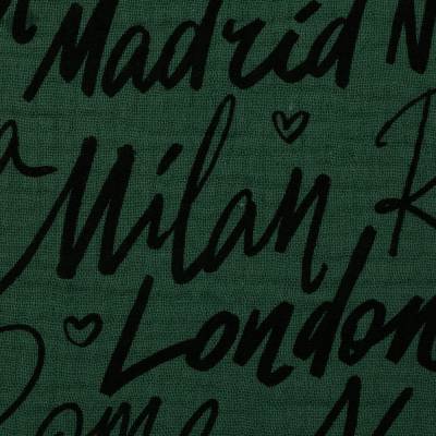 Musselin Double Gauze Jeron Städtenamen Oeko-Tex Standard 100 (1m/12,- €)