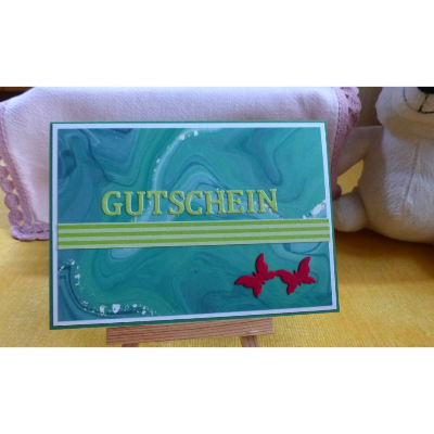 Gutschein,Gutscheinkarte,neutraler Gutschein