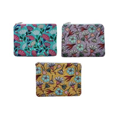 Kosmetiktasche Schminktäschchen Blumen