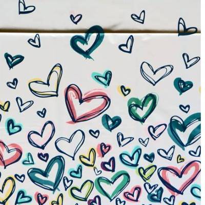 Patchworkstoff - Happy Home - fliegende Herzen Art Gallery