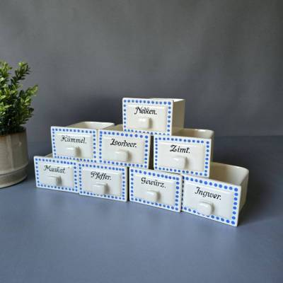 Wächtersbach Set aus 8 kleinen Schütten