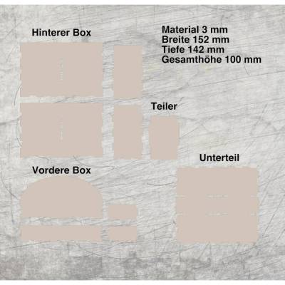 *3 mm Besteckbox* Laserdatei