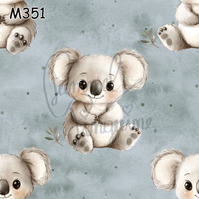 M351 PummelPinguine Exclusive „Kinderstoffe Süßer Baby-Koala