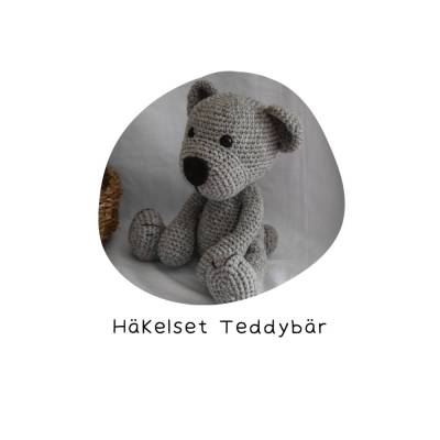 DIY Häkelset Teddybär – Komplettes Set mit Anleitung & Schurwolle