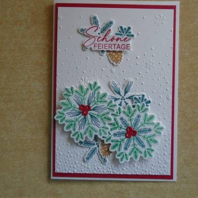 Weihnachtskarte Weihnachtskarten Weihnachten Weihnachtsgrüsse Weihnachten Handarbeit