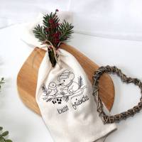 Stickdatei Spatz und Maus best friends Bild 3