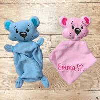Stickdatei Teddy Schnuffeltuch/Nuckeltuch Set 25119 – ITH inkl. Anleitung & 6 Dateien Bild 2