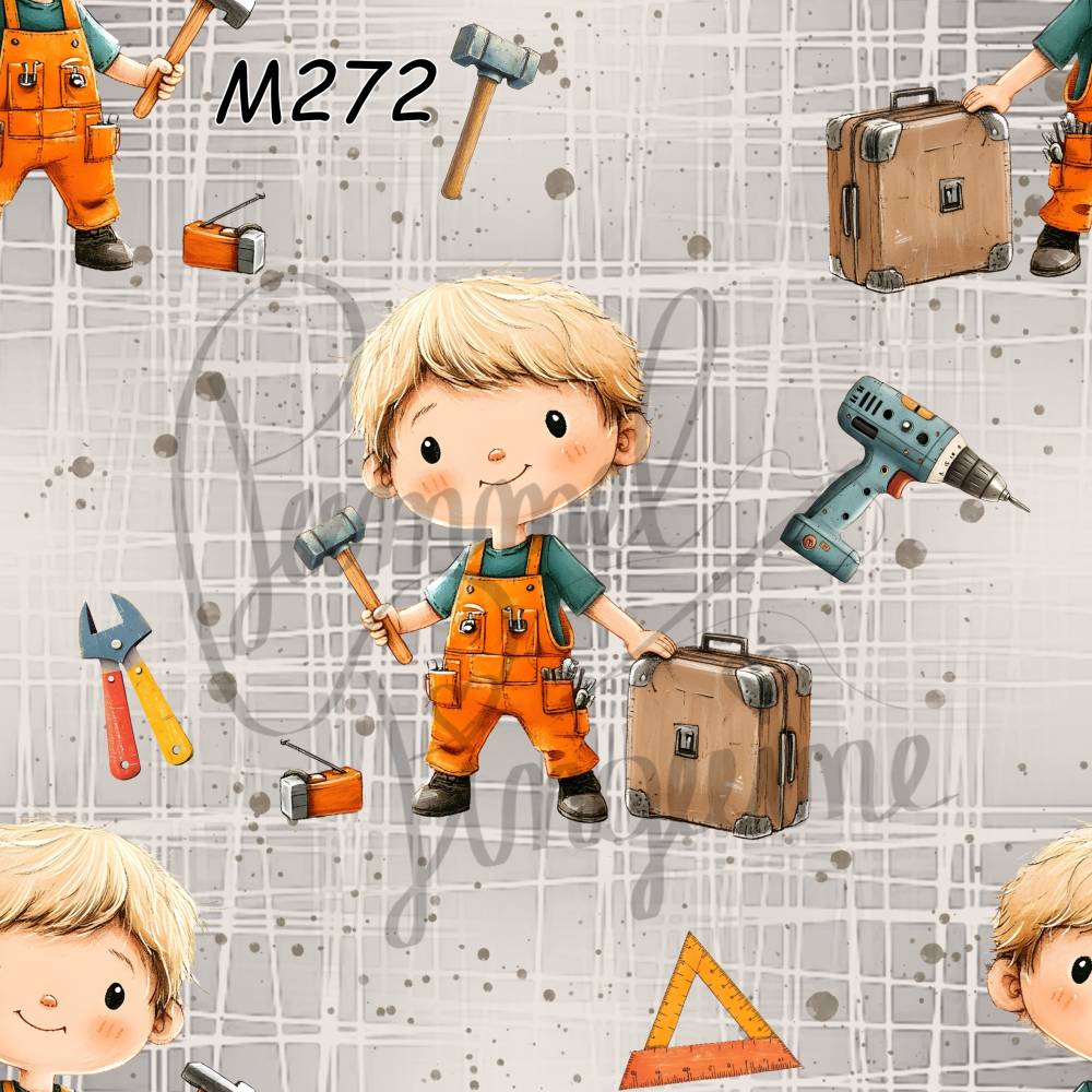 M272 PummelPinguine Exclusive Stoffe „Kinderstoff Kleiner