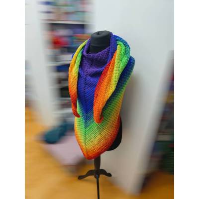 Handgehäkelte Stola 